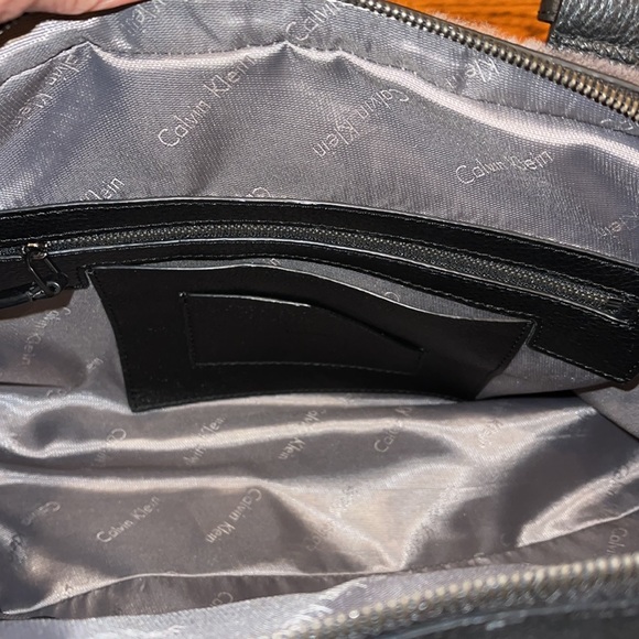 Vintage Calvin Klein Faux Fur Satchel - Picture 7 of 8